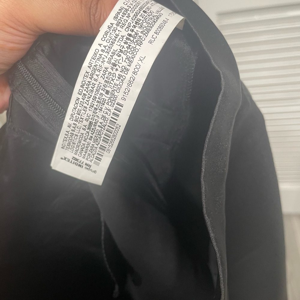 NWT Zara Classic Black Pencil Skirt - Picture 6 of 7